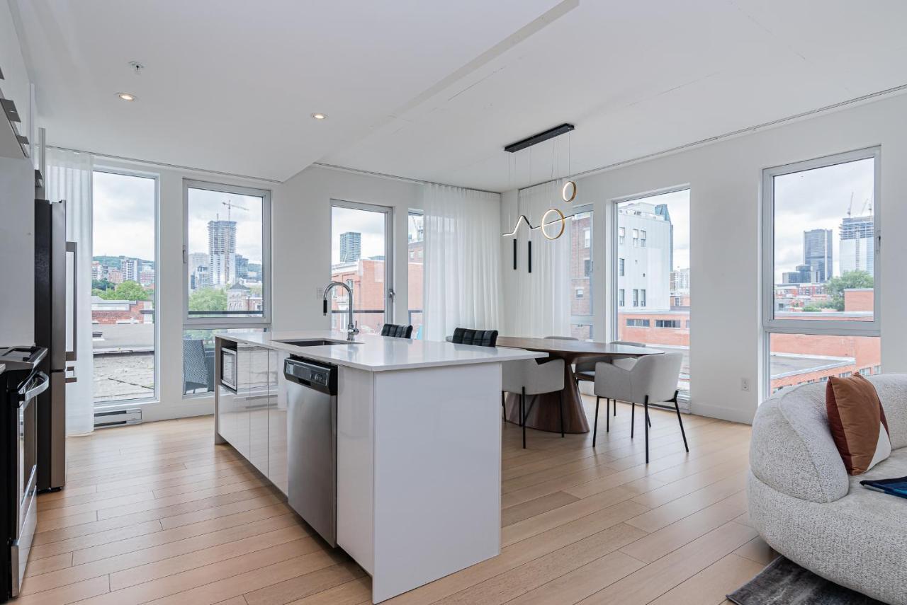Le Se7T Penthouses Montreal Exterior foto