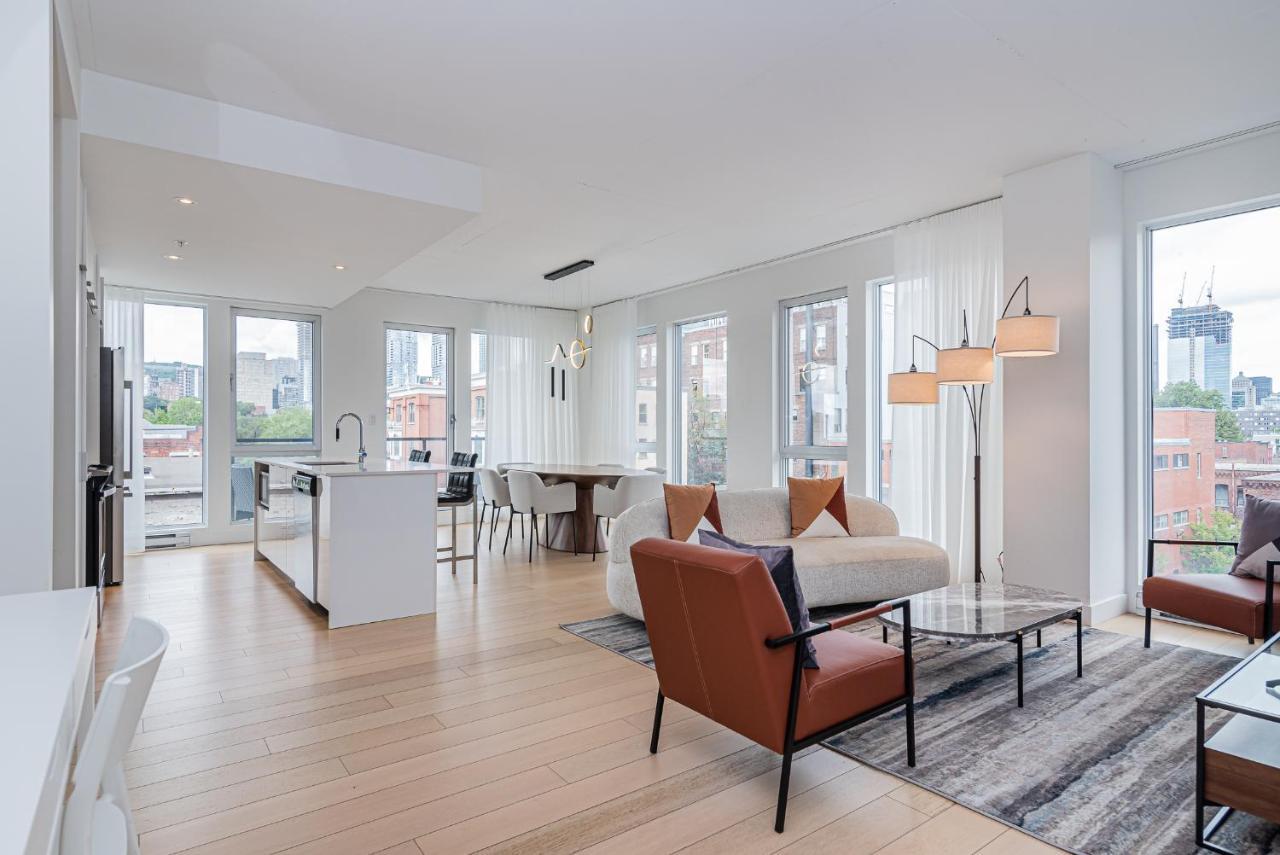 Le Se7T Penthouses Montreal Exterior foto