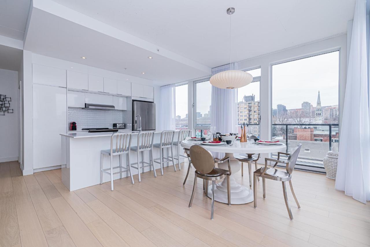 Le Se7T Penthouses Montreal Exterior foto