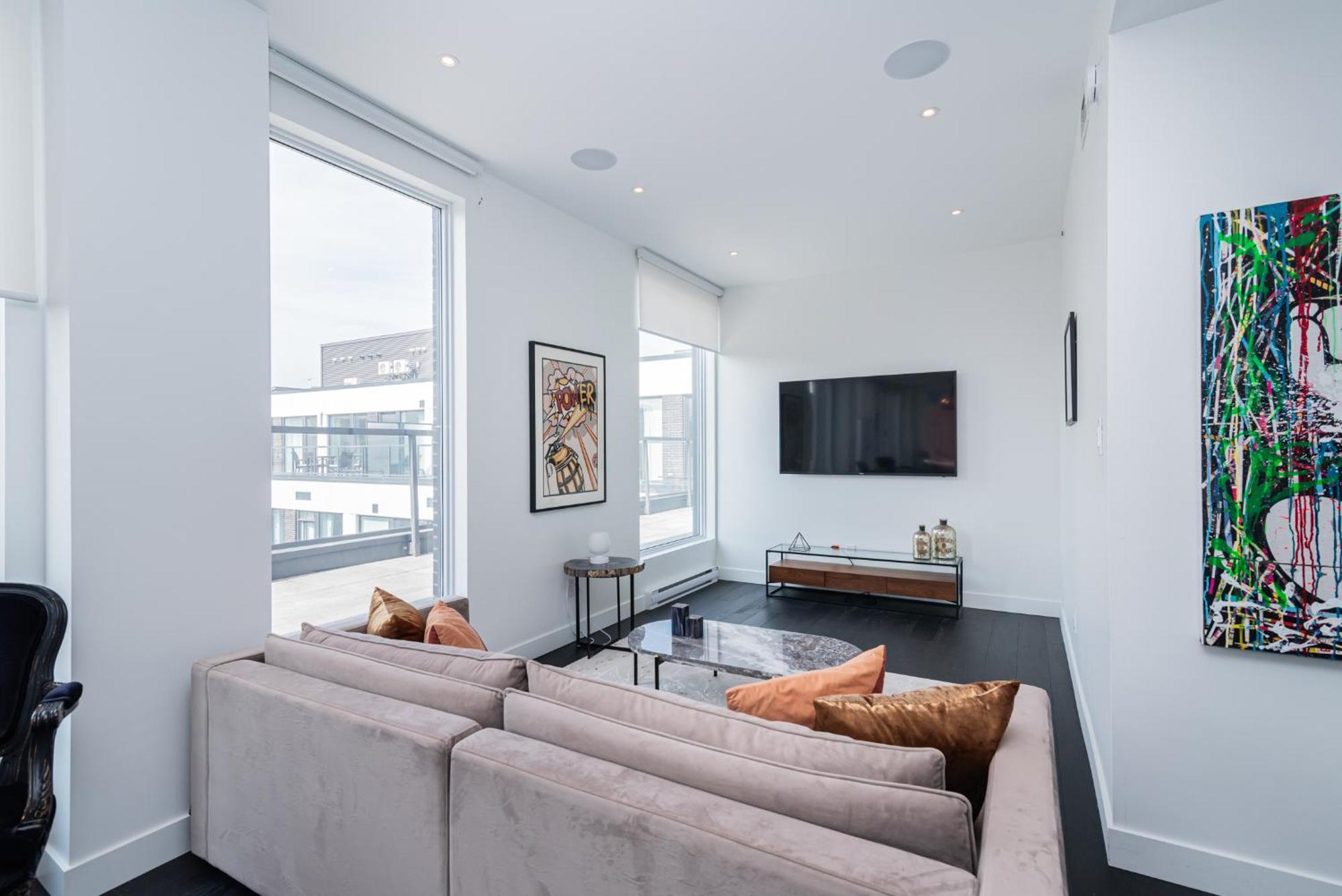 Le Se7T Penthouses Montreal Exterior foto