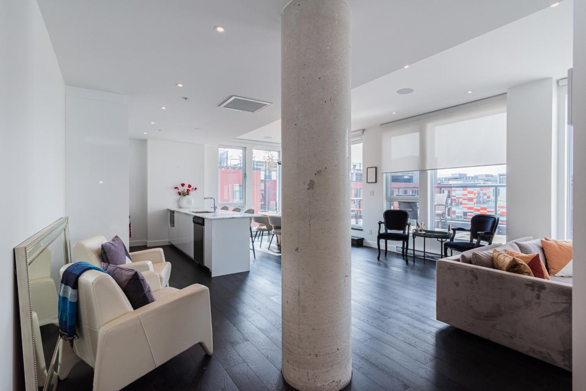 Le Se7T Penthouses Montreal Exterior foto