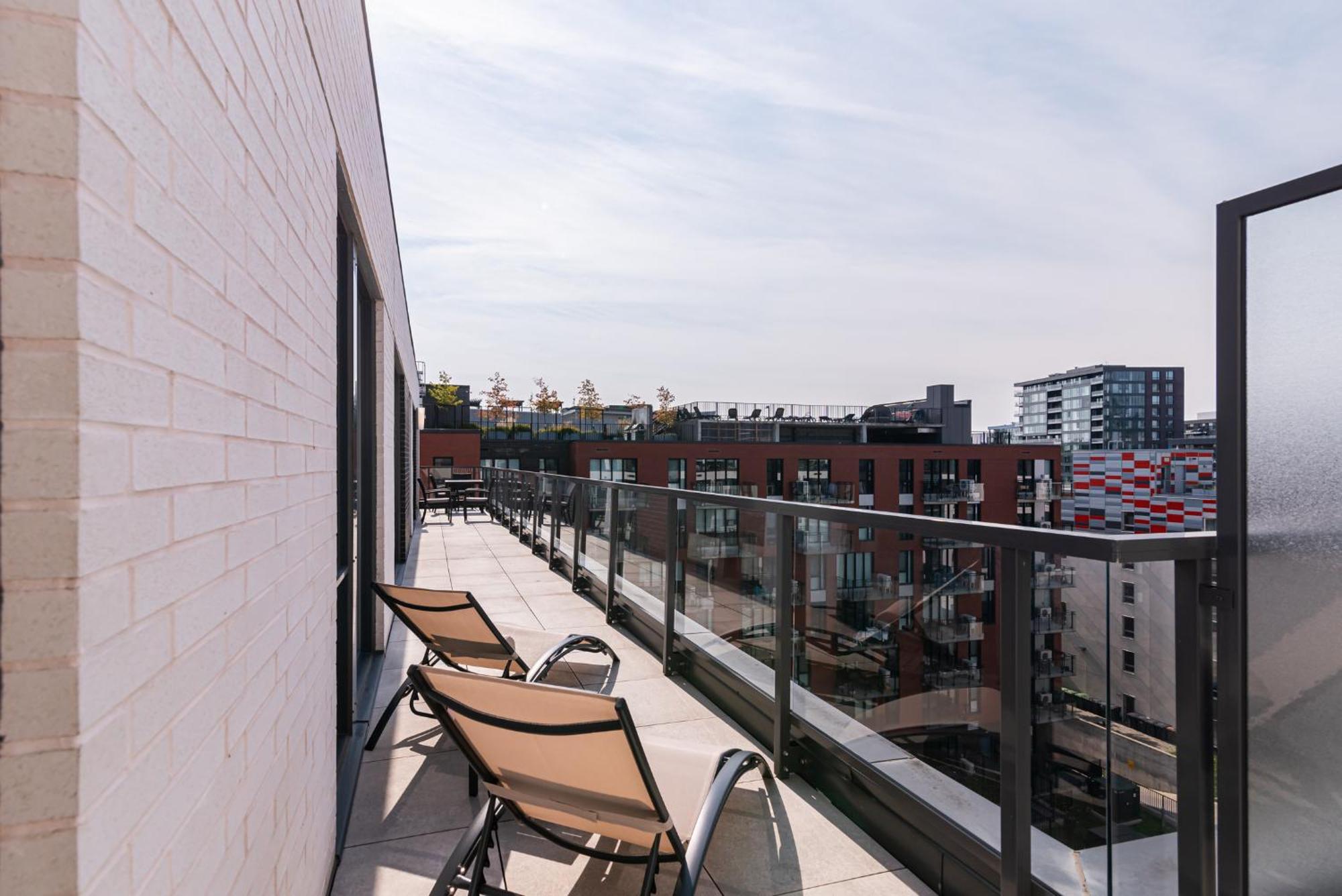 Le Se7T Penthouses Montreal Exterior foto
