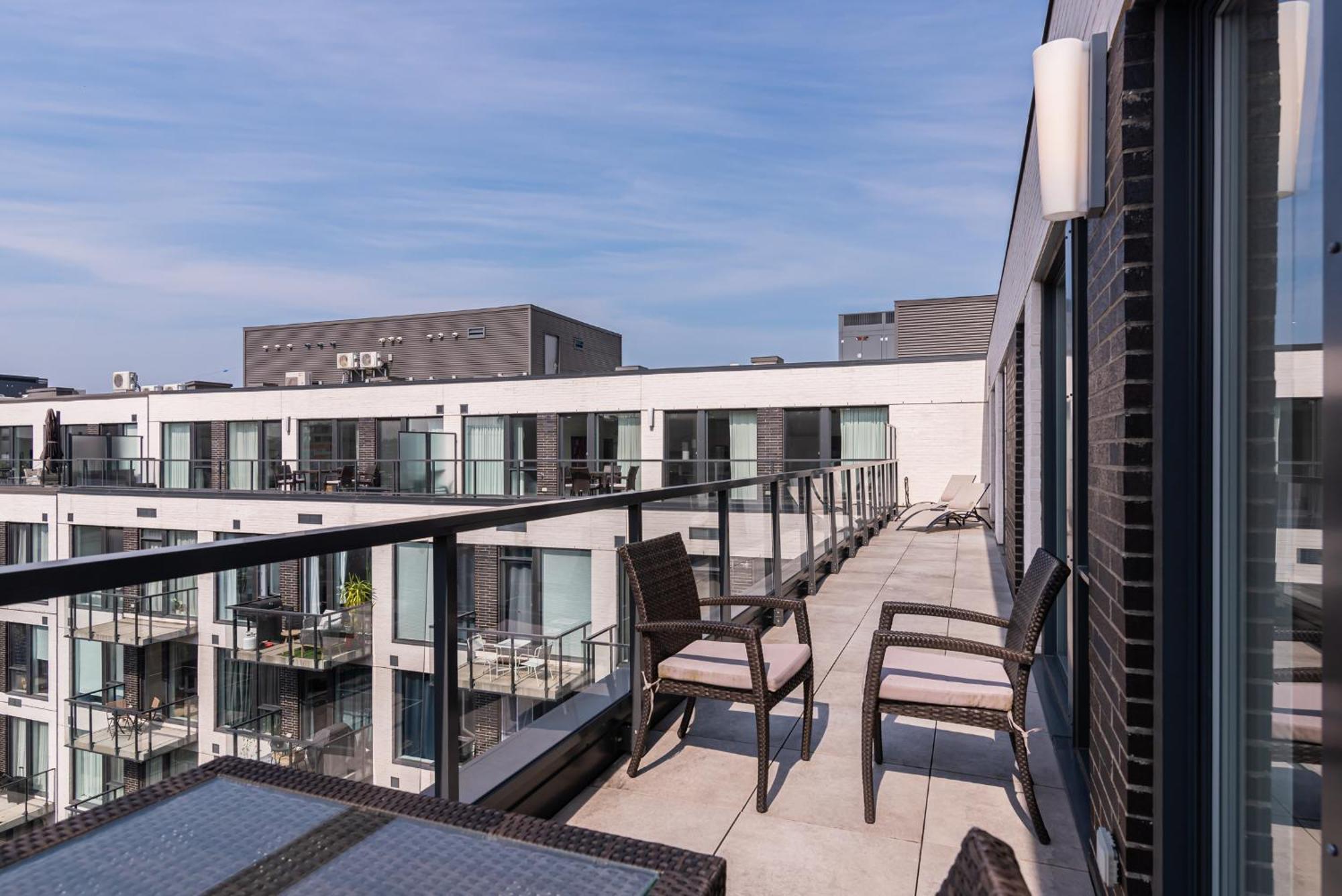 Le Se7T Penthouses Montreal Exterior foto