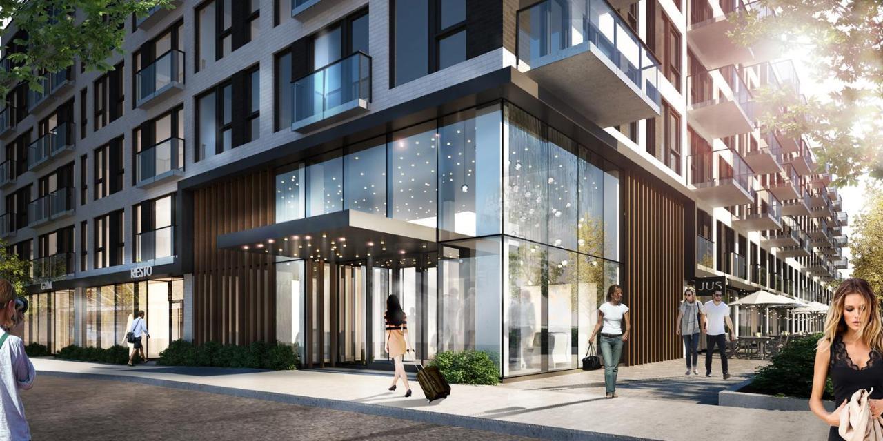 Le Se7T Penthouses Montreal Exterior foto